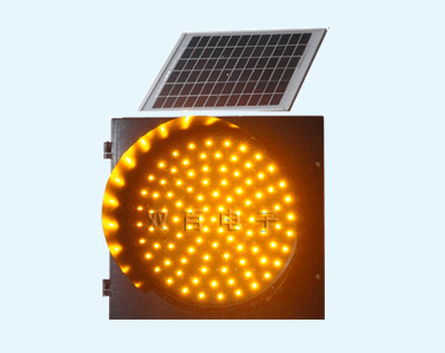 19太阳能黄闪灯