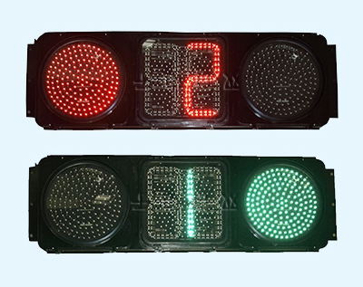 13满屏带计时器信号灯